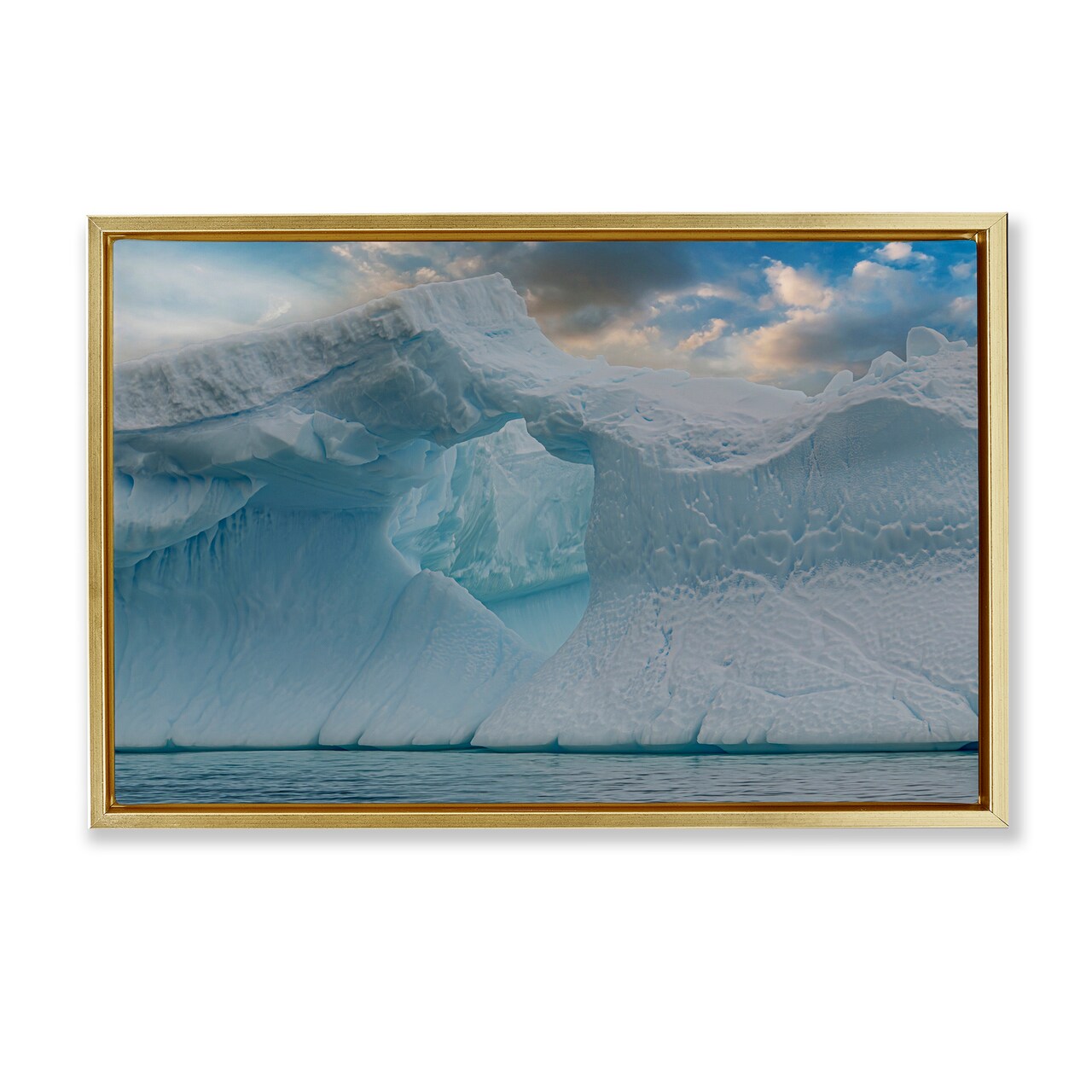 Stupell Industries Giant Iceberg Arch Floating Frame, design by Richard Silver